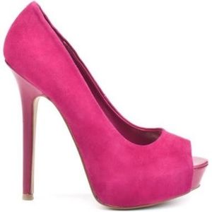 Scandall Platform Pumps Open Toe NEW